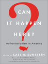 Cover image for Can It Happen Here?